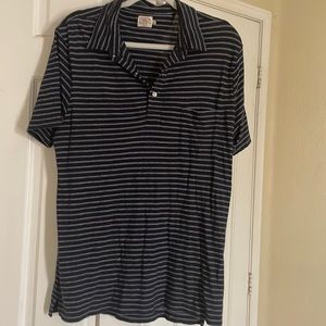Faherty Mens Polo Shirt, size Large